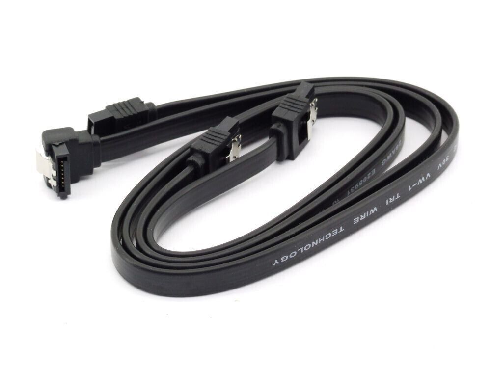 2 כבלי SATA נתונים סטנדרטי למחשב באורך 45CM .