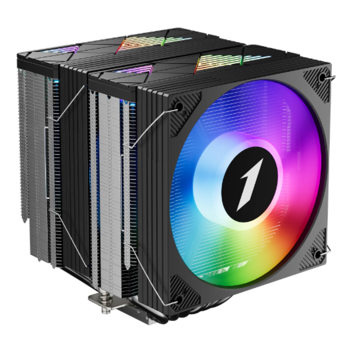 מאוורר למעבד 1StPlayer CRYO CY12LD RGB PWM Black