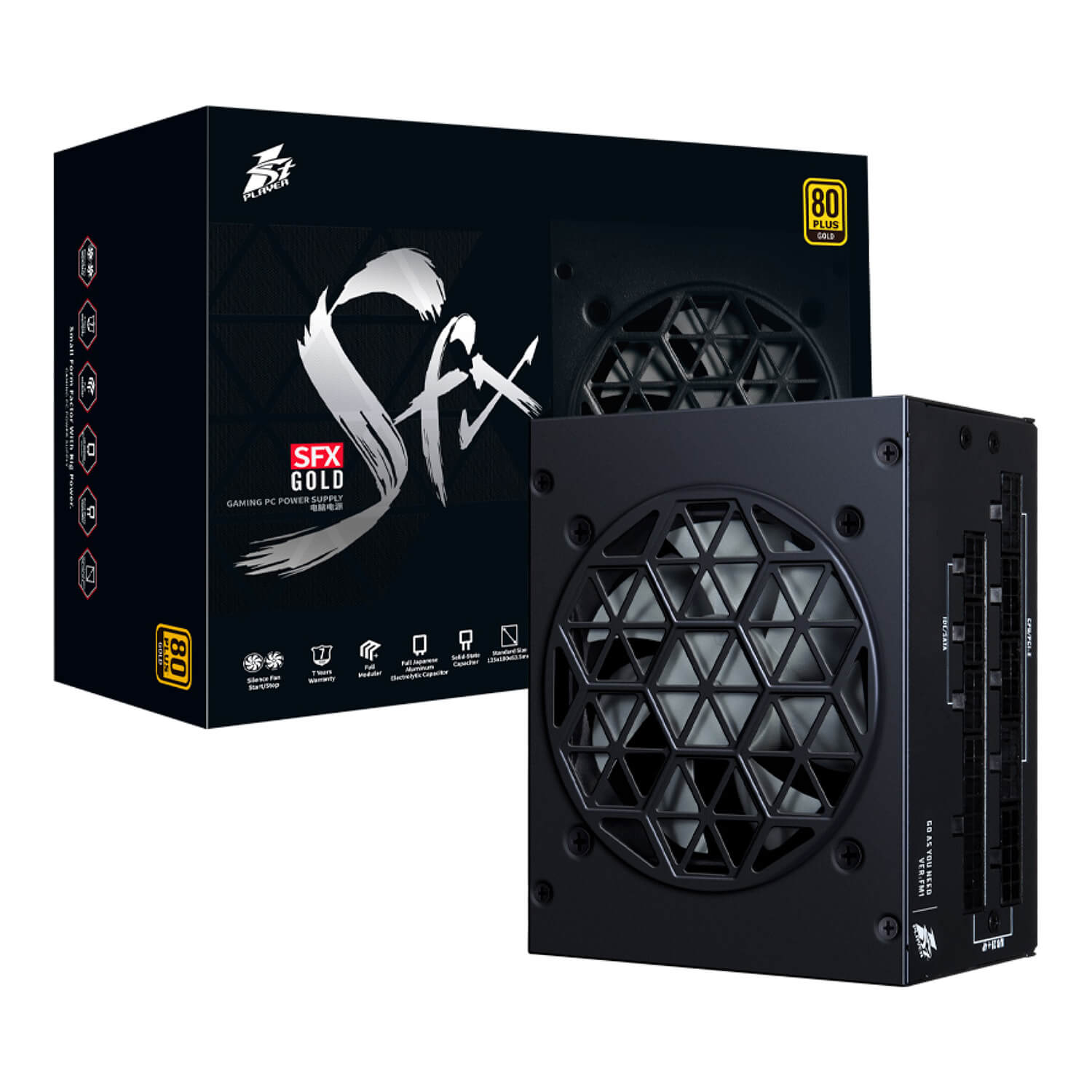 ספק כוח 1StPlayer SFX 850W 80+ Gold FULL MODULAR
