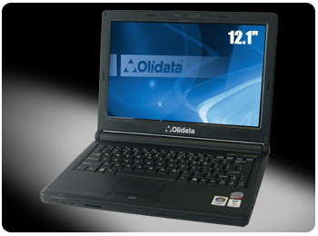 מחשב נייד Olidata Tehome 7800 2x Core 2 Duo T5550 1.86Ghz