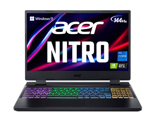 מחשב נייד Nitro 5 NH.QFWEC.005 Core™ i5-12500H 12x 2.5GHz ,32GB ,1024GB ,RTX3060 ,FREEDOS