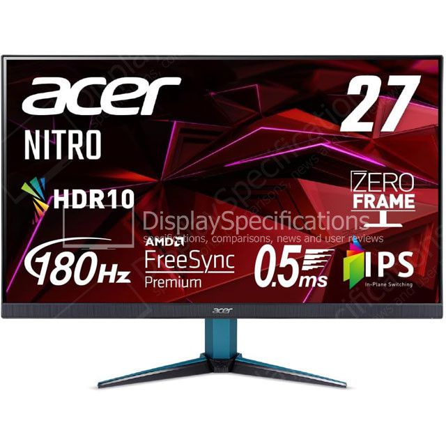 ACER Nitro VG271U 27" M3 FreeSync Premium IPS WQHD 0.5ms (180Hz) 2K IPS