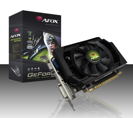 AFOX nVIDIA Geforce GT730 2GB AF730-2048D3D4 + HDMI / Dual DVI-I/ D-Sub, PCI-E