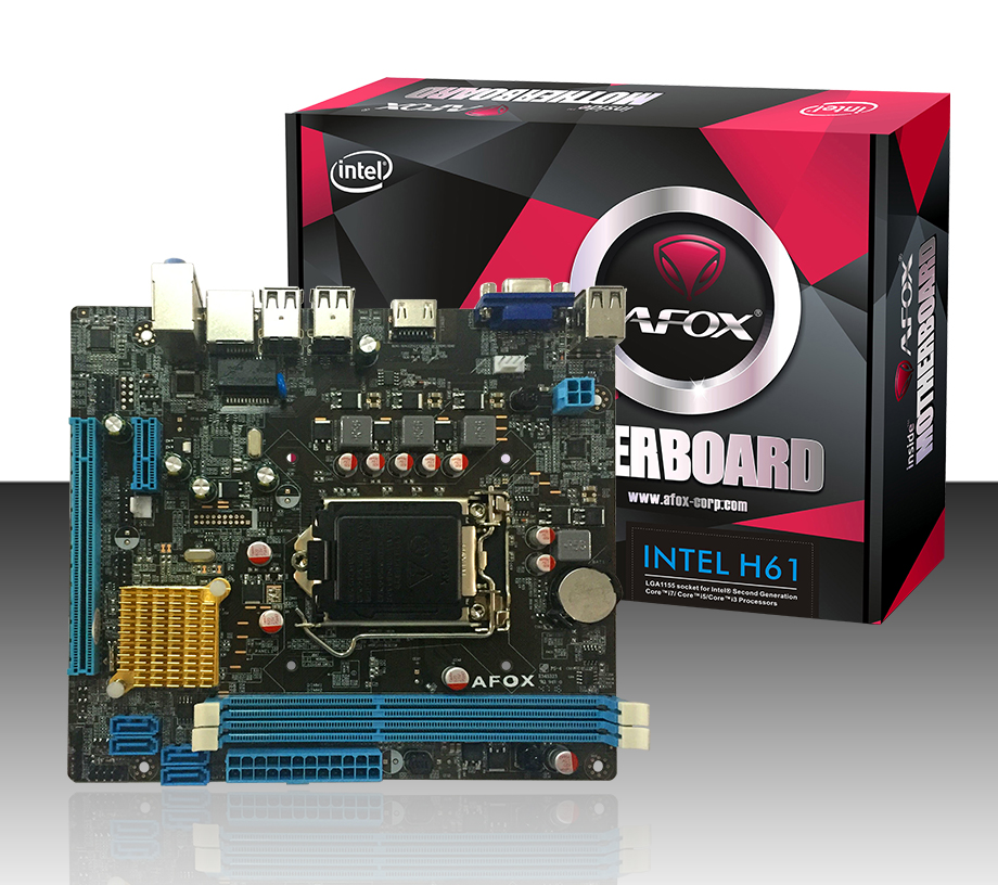 AFOX IH61-MA5,DualDDR3 1333 ,8CH+LAN1000