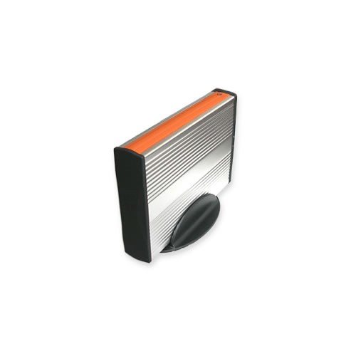מארז חיצוני AGESTAR 3.5 SATA USB 2.0&e-SATA Black Aluminium