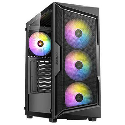 ANTEC AX61 ELITE ARGB ,Tool-free, NO PSU ,4x12cm ARGB Fan, 3USB2/3.0, Audio & speaker