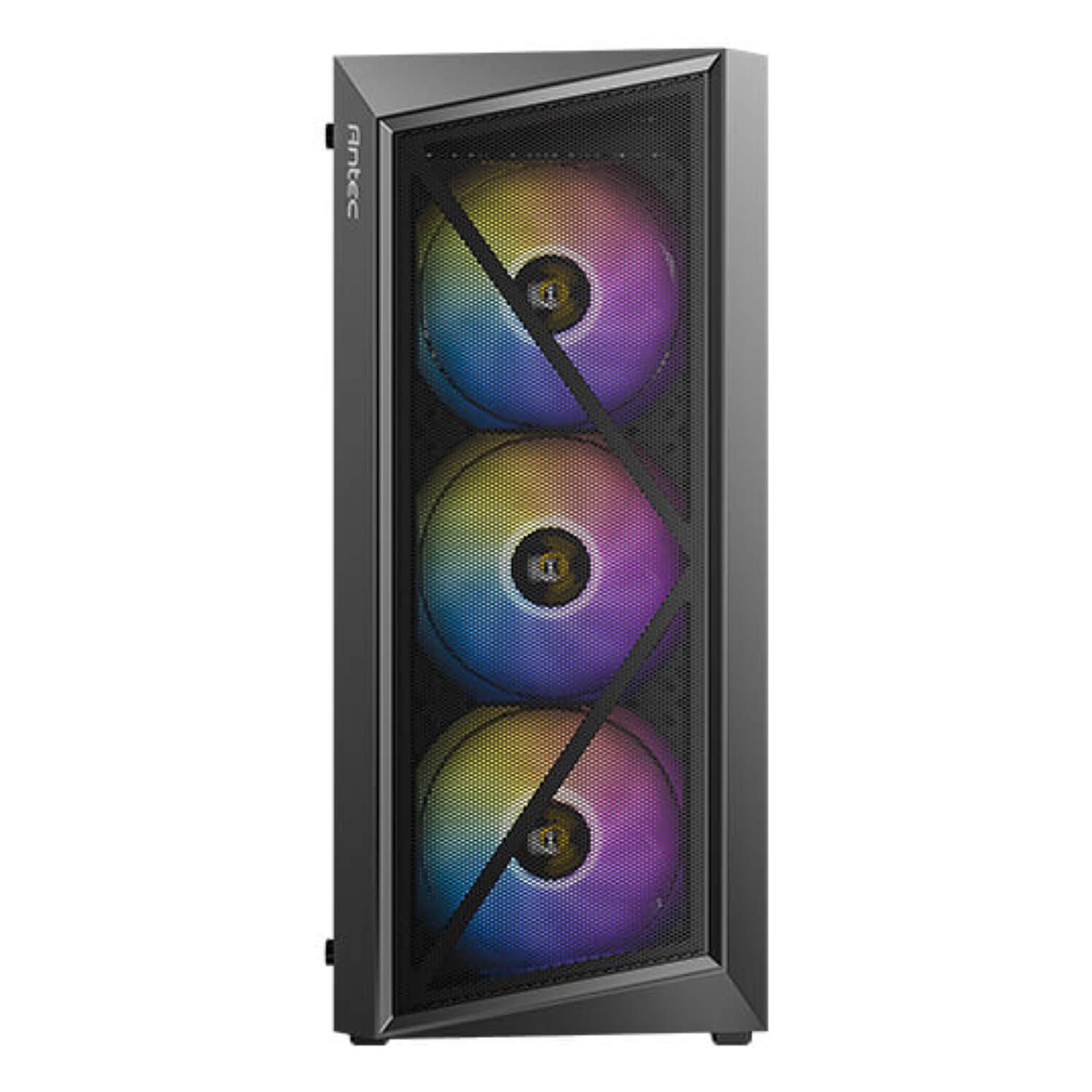 ANTEC AX67 ARGB ,Tool-free, NO PSU ,4x12cm ARGB Fan, 3USB2/3.0, Audio & speaker