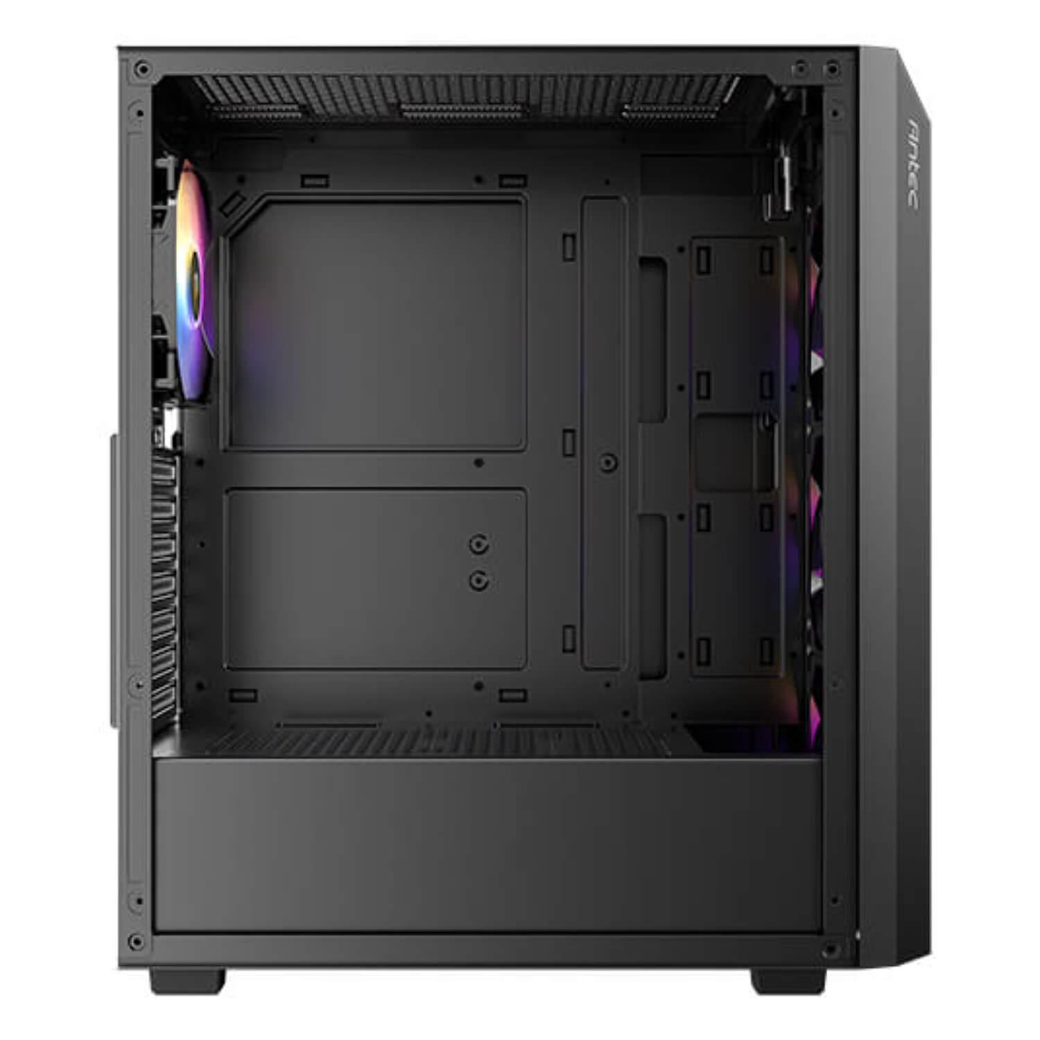 ANTEC AX67 ARGB ,Tool-free, NO PSU ,4x12cm ARGB Fan, 3USB2/3.0, Audio & speaker