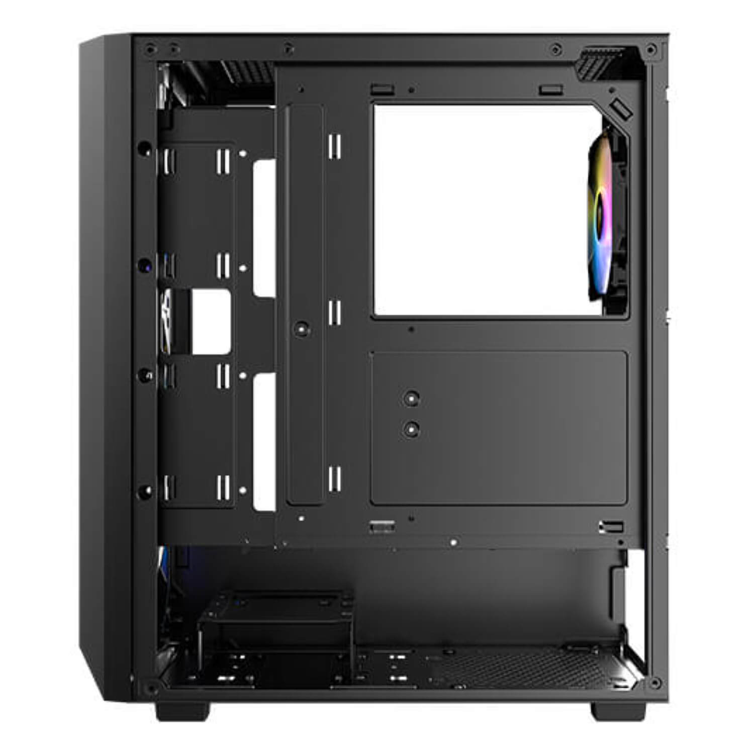 ANTEC AX67 ARGB ,Tool-free, NO PSU ,4x12cm ARGB Fan, 3USB2/3.0, Audio & speaker