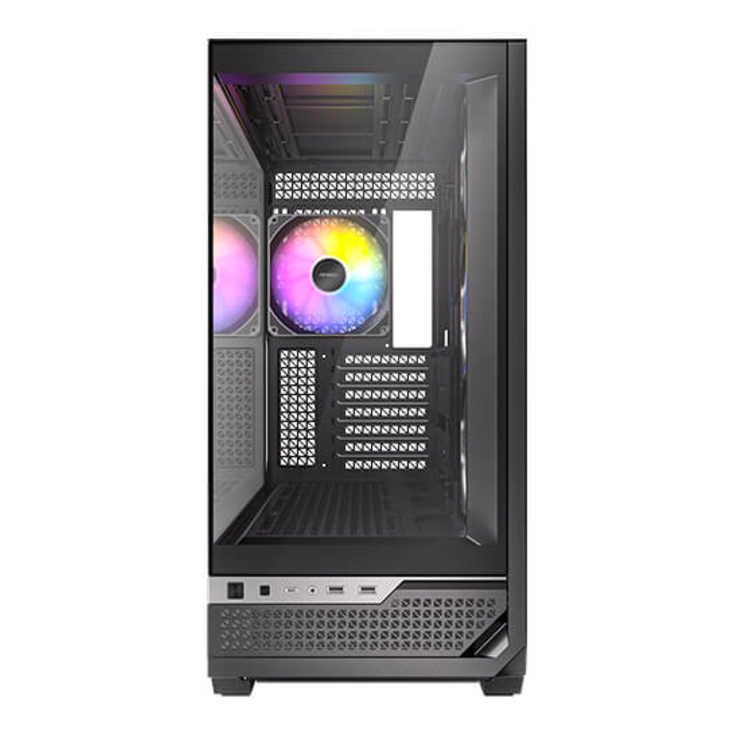 ANTEC C7 ARGB ,Tool-free, NO PSU ,4x12cm ARGB , 2USB3.0+TYPE C, Audio & speaker