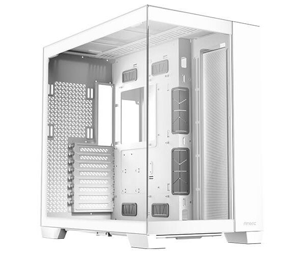 ANTEC C8 WHITE ,Tool-free, NO PSU ,NO FAN , 2USB3.0+ Type-c, Audio & speaker