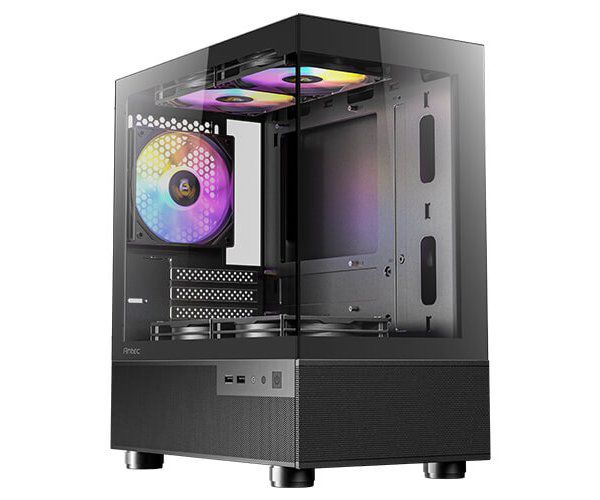 ANTEC CX200M RGB ,Tool-free, NO PSU ,3x12cm RGB , 2USB3.0, Audio & speaker