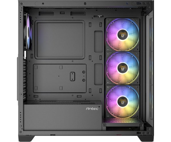 ANTEC CX300 ARGB BLACK ,Tool-free, NO PSU ,4x12cm ARGB , USB3.0+2USB2.0, Audio & speaker