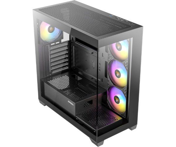 ANTEC CX300 ARGB BLACK ,Tool-free, NO PSU ,4x12cm ARGB , USB3.0+2USB2.0, Audio & speaker