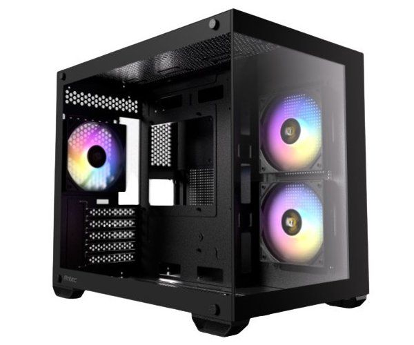 ANTEC CX600M RGB ,Tool-free, NO PSU ,3x12cm RGB , 2USB3.0, Audio & speaker