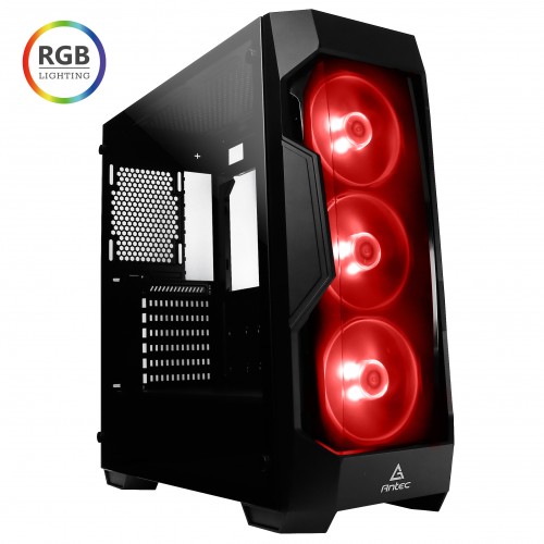 ANTEC DF500 RGB ,Tool-free, NO PSU , 3X120mm Fan, USB2.0/3.0, Audio & speaker