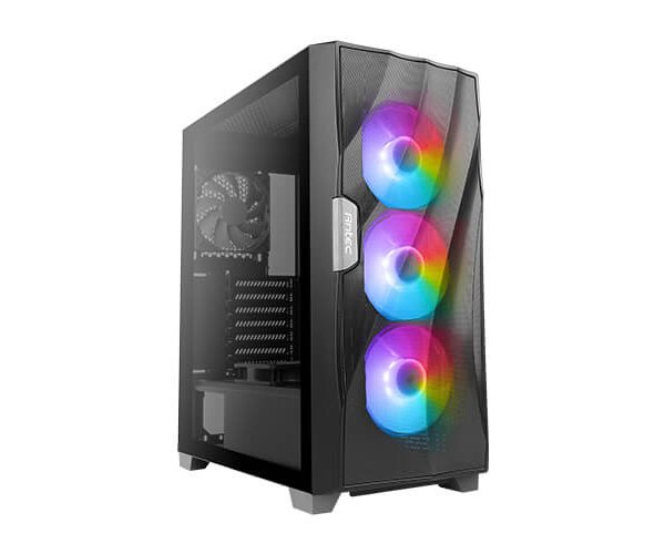 ANTEC DF700 FLUX BLACK ,Tool-free, NO PSU , 3X120mm Fan RGB +2X120mm Fan, USB2.0/3.0, Audio & speaker
