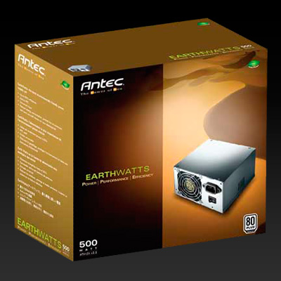 ספק כח ANTEC™ Power Supply EA-500 500W ACTIVE PFC,SATA