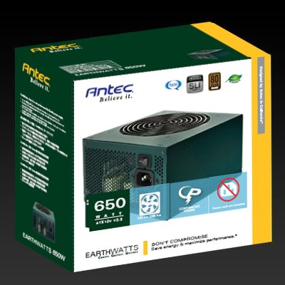 ספק כח ANTEC™ Power Supply EA-650D 650W ACTIVE PFC,SATA