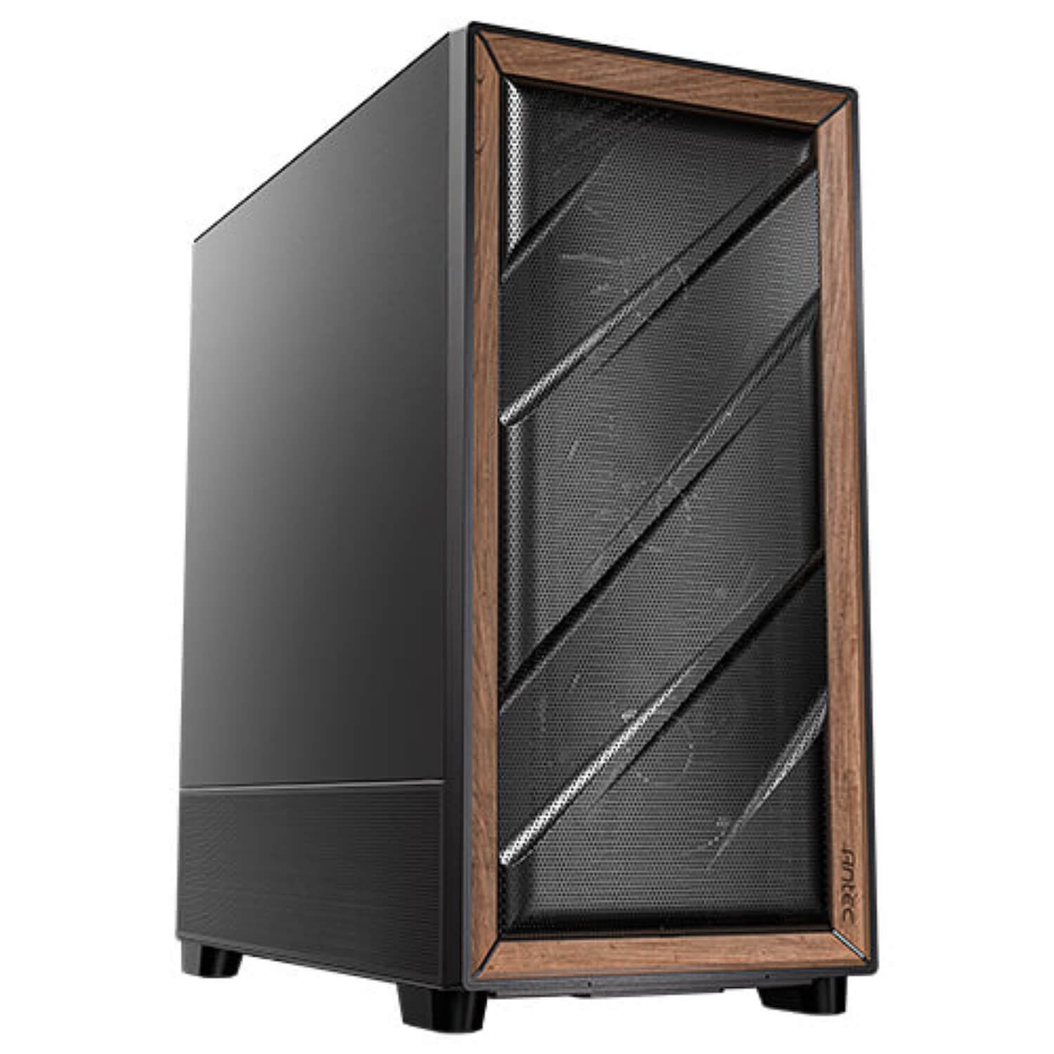 ANTEC FLUX SE BLACK ,Tool-free, NO PSU , 4X140mm +2X120mm Fan, 2USB3.0+USB3 Type-C , Audio & speaker