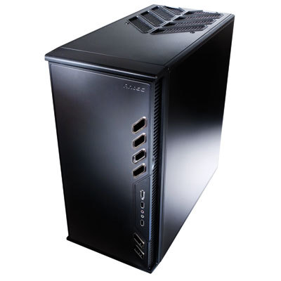 ANTEC MINI P180 BLACK ,Tool-free, NO PSU , 2X120mm Fan, USB2.0, Audio & speaker