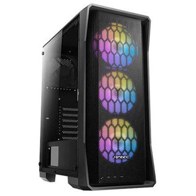 ANTEC NX360 ELITE ARGB ,Tool-free, NO PSU ,4x12cm ARGB Fan, 3USB2/3.0, Audio & speaker