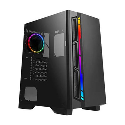 ANTEC NX400 ,Tool-free, NO PSU , 120mm Fan, 3USB2/3.0, Audio & speaker