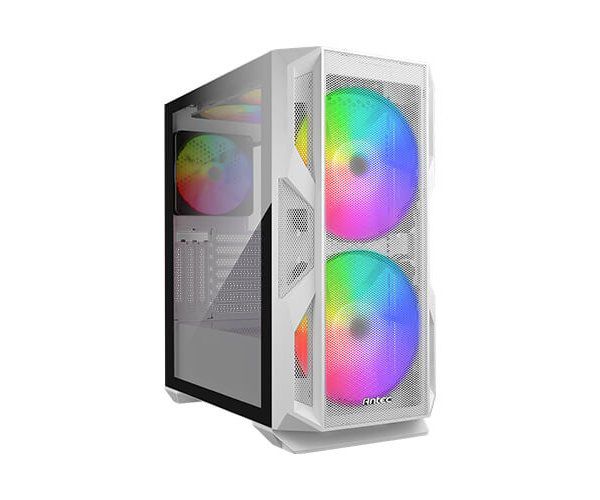 ANTEC NX800 WHITE ,Tool-free, NO PSU ,2X200mm +120mm Fan, 3USB2/3.0, Audio & speaker