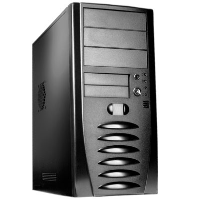 ANTEC SLK1650B BLACK ,Tool-free, 350W PFC, 120mm Fan, USB2.0, Audio & speaker