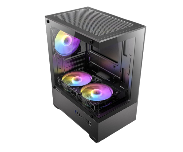 ANTEC VCX100M RGB ELITE Mini Tower 5X120MM Fixed RGB , 3USB3.0/2.0, Audio & speaker