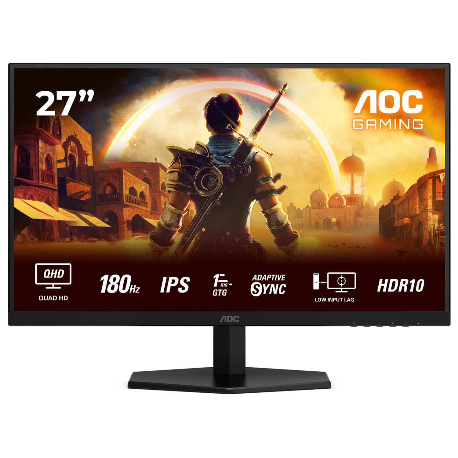 AOC GAMING Q27G42XE IPS QHD "27 ,0.5MS ,180HZ, HDMI