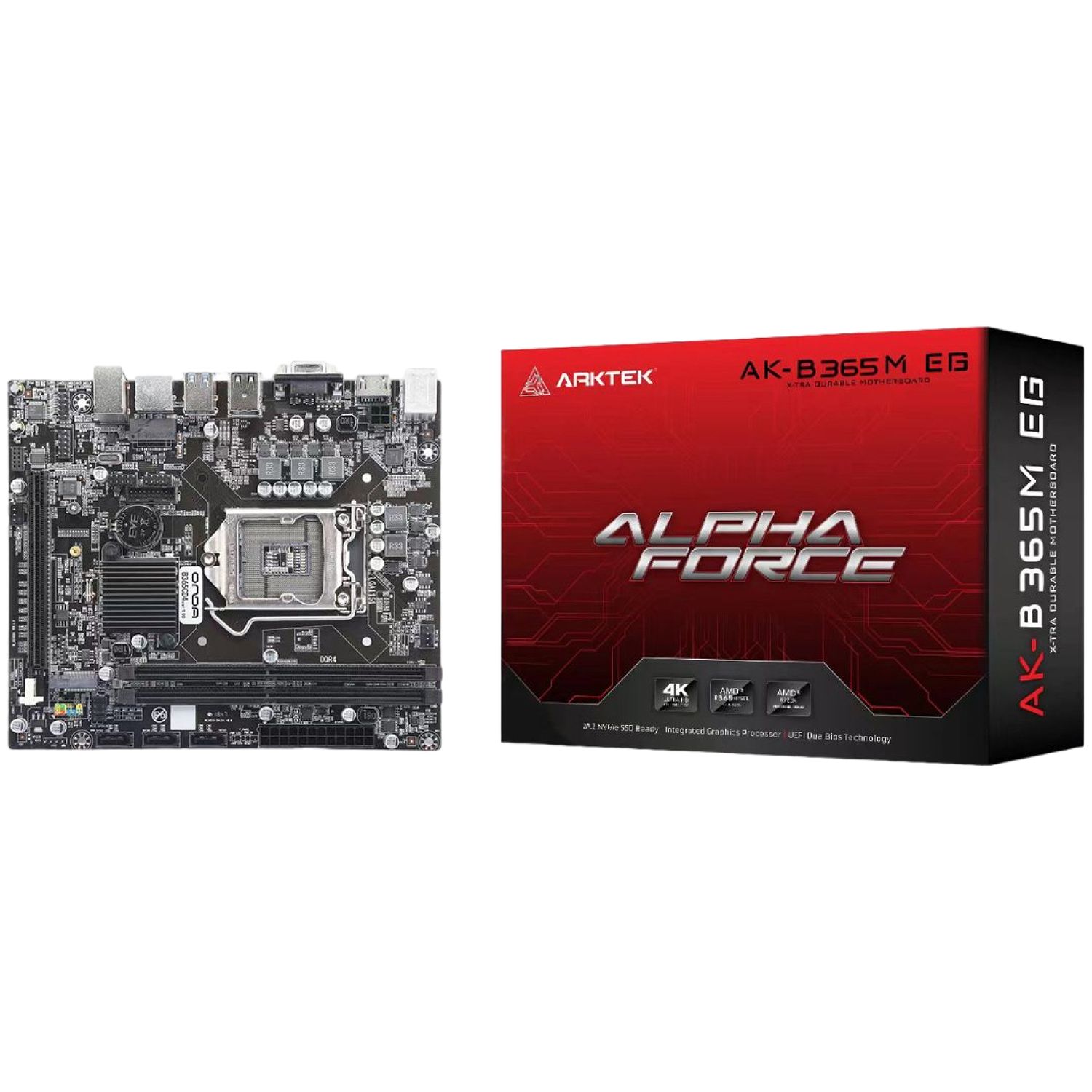 ARKTEK B365M EG VA , S1151 Core™ i3/i5/i7,DDR4 2666, PCI-E ,1GB