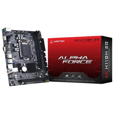 ARKTEK AK-H110M EG ,S1151 Core™ i3/i5/i7,DDR4 2133, PCI-E ,1GB, HDMI