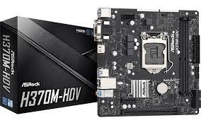 ASROCK H370 H370M-HDV ,DualDDR4 2133/2400 ,8CH+LAN1000 ,HDMI S1151