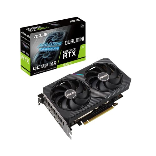 ASUS Phoenix GeForce RTX™ DUAL-RTX3060TI-O8G-MINI-V2 8GB GDDR6 / DisplayPort / HDMI, PCI-E