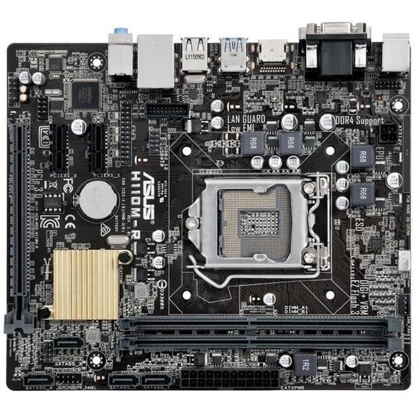 ASUS H110M-R H110 ,S1151 Core™ i3/i5/i7,DDR4 2133, PCI-E ,1GB, HDMI