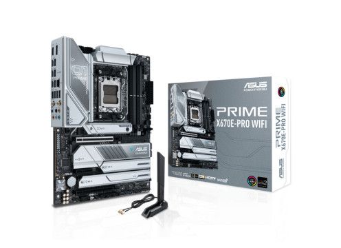 ASUS Prime X670E-PRO WIFI , AM5,PCI-E, DualDDR5 5200/5000/4800 +LAN1000 HDMI