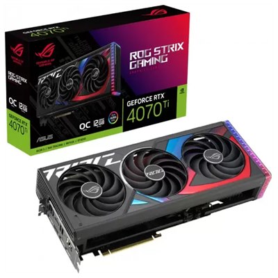 ASUS ROG-STRIX-RTX4070TI-O12G-GAMING Geforce RTX 4070TI 12GB / DisplayPort / HDMI, PCI-E