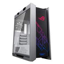ASUS ROG Strix Helios GX601 with metal front , tempered-glass side , ARGB , 4X140 mm PWM fan, 4USB 3.1 WHITE