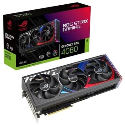 ASUS ROG Strix RTX4080-16G-GAMING Geforce RTX 4080 16GB / DisplayPort / HDMI, PCI-E