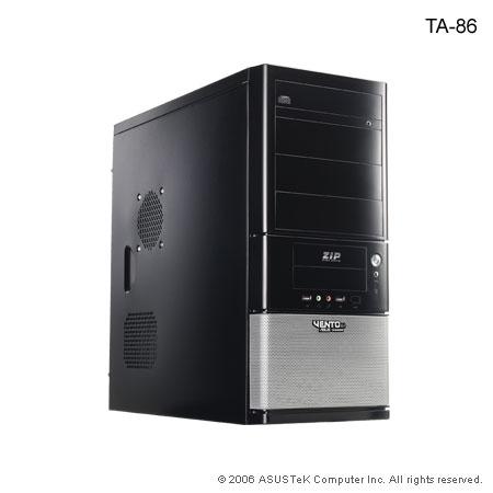 ASUS TA-861 NO PSU , 80MM Fan, USB2.0 SILVER/BLACK