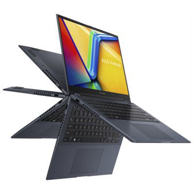 מחשב נייד ASUS Vivobook S 14 Flip OLED (TP3402) I5-13500H 8GB 512NVME OLED 3K DOS Touch