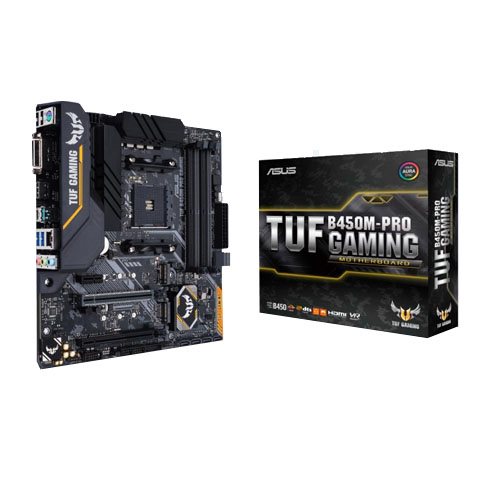 ASUS TUF B450M-PRO GAMING , AM4,PCI-E, DualDDR4 2133/2400/2667/2933 +LAN1000 HDMI