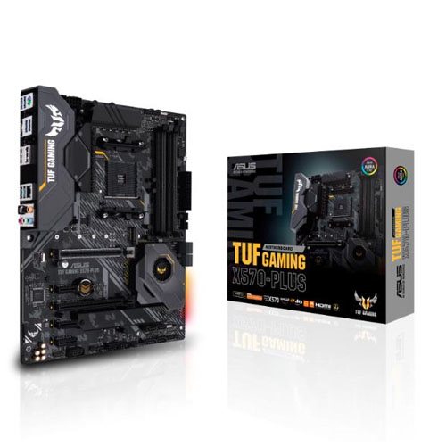 ASUS TUF GAMING X570-PLUS , AM4,PCI-E, DualDDR4 2133/2400/2666 +LAN1000 HDMI