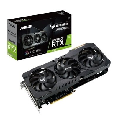 ASUS GeForce RTX™ TUF-RTX3060TI-O8G-V2-GAMING 8GB GDDR6 / DisplayPort / HDMI, PCI-E