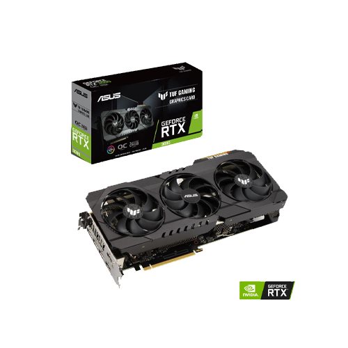 ASUS nVIDIA Geforce TUF-RTX3090-O24G-GAMING RTX3090 24GB + HDMI / Dual DVI-I/ DP, PCI-E