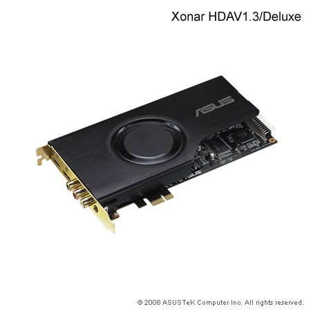 ‏כרטיס קול ‎ ASUS HDAV1.3 AUDIO VIDEO ENHANCEMENT HDMI (PCI-E)‎