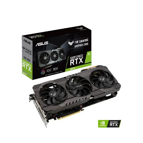 ASUS TUF-RTX3070-O8G-GAMING Geforce RTX 3070 8GB / DisplayPort / HDMI, PCI-E