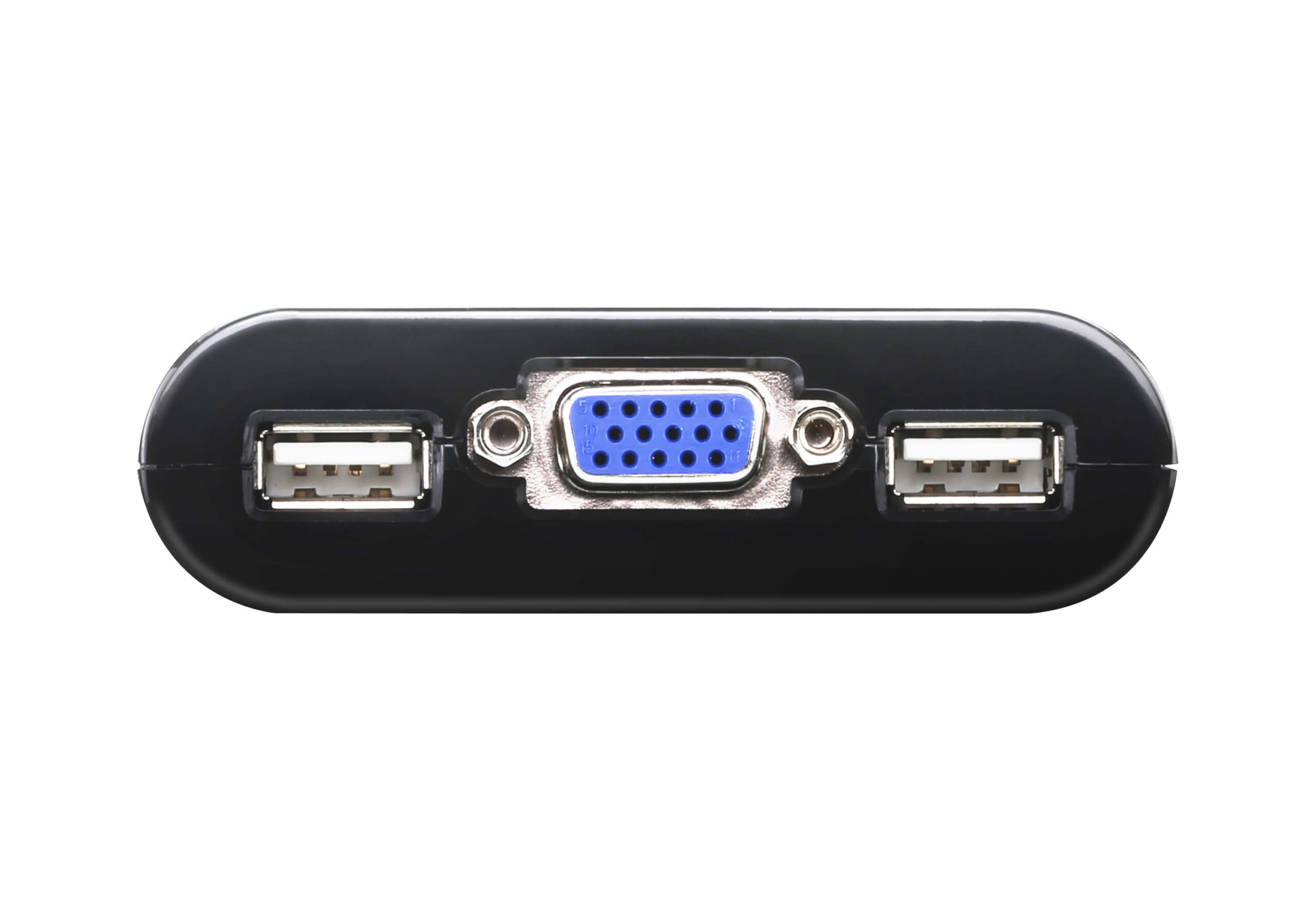קופסת מיתוג ל-2 מחשבים KVM ATEN CS22U 2-Port USB KVM Switch with Cables
