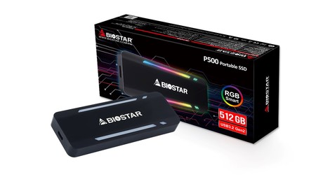 דיסק קשיח חיצוני Biostar P500-512GB Portable SSD